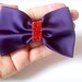 Girls Hair Clip, Navy Blue Hair Bow, Girl Hair Accessories, Hair Accessories
