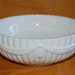 HOLIDAY SALE Vintage Large Westmoreland milk glass serving bowl drape and tassel pattern rare