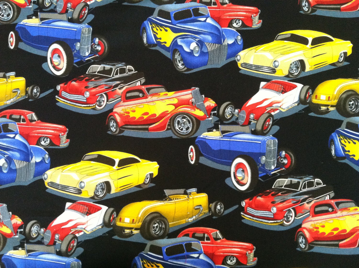 Alexander Henry 'Hot Rod' Fabric 1 Yard