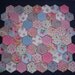 60 CATH KIDSTON fabric covered hexagons for patchwork