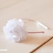 Satin Flower Headband....Toddler Headband...Adult Headband...