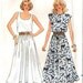 Butterick Fast Easy Vingage Sewing Pattern No. 5582 Uncut Size 6,8,10 Misses Dress