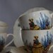 1950s 12 piece tea set with 'Little Bo Peep' style design