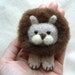 RESERVED- Lion brooch