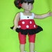 American Girl Disney outfit to fit 18" dolls like Samantha Molly Jess
