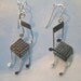 Musical Chairs Earrings