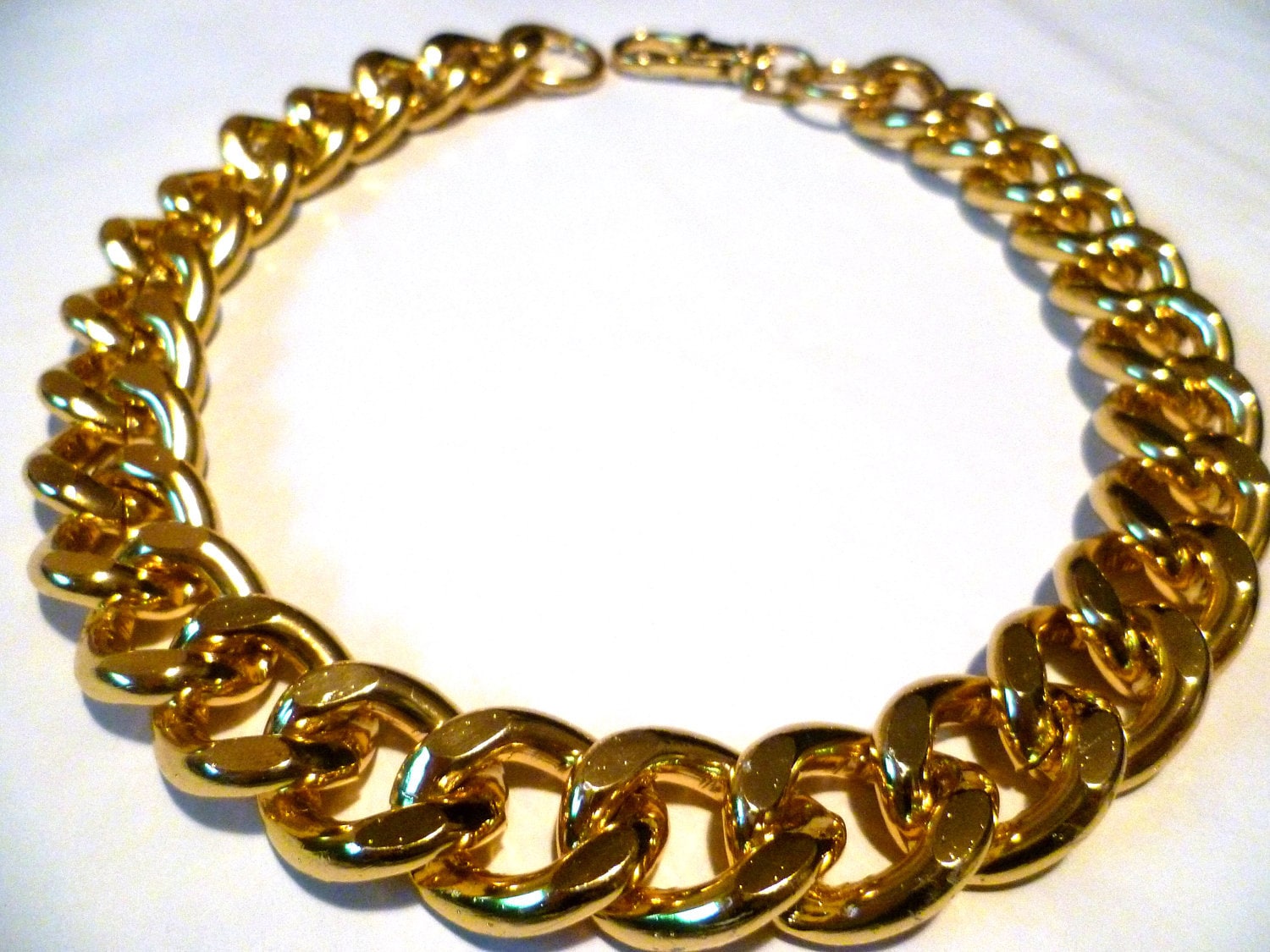 Ultra bold Chunky Gold Necklace Chunky jewelry