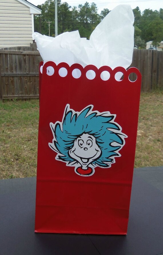 Dr. Seuss Gift Bags Set of 10