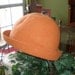Vintage Men's Women's Irish Tweed Orange Cloche Lined Hat by Tara A.S. Cooper Men's Shop Bermuda XL