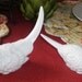 Antique Vintage Mid Century Pair of OMC of Japan White Porcelain Pheasant Figurines Walterfowl Collectibles Home Decor