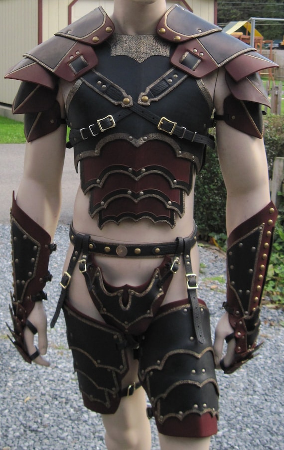 Download Leather Armor Ornate gothic set