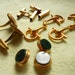French Vintage Cuff Links & Parts Lot (A235)