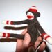 Miniature Felted Sock Monkey