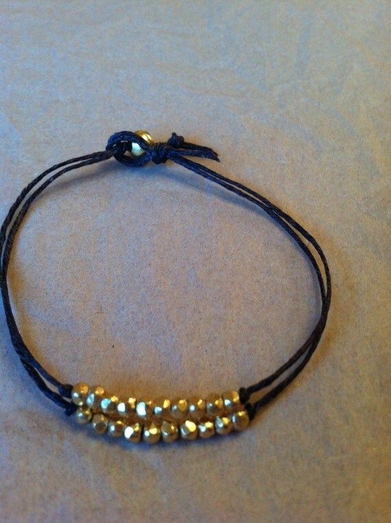 Completion Gold Vermeil Beaded Bracelet