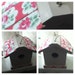 Shabby chic - Hand painted Bird House - Cath Kidston Fabric roof - Bird box