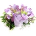 Faux Corsage - Wedding Corsage - Anniversary Corsage - Prom Corsage - Lavender Delphinium Corsage, Lavender Ribbon - Mother's Day Corsage