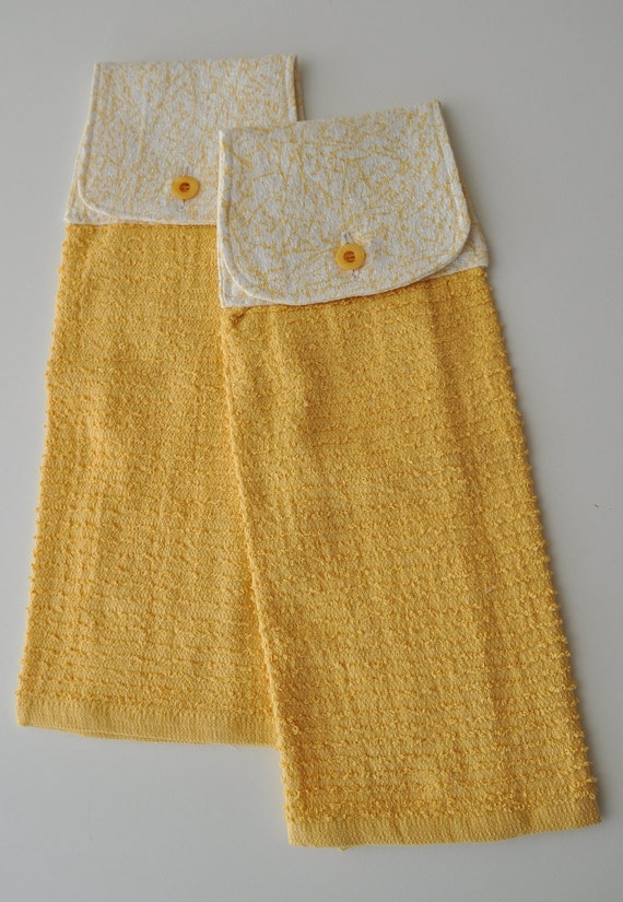 Kitchen Towels Sale sale hanging kitchen towel set yellow vintage print cotton Kitchen Towels Sale sale hanging kitchen towel set yellow vintage print cotton