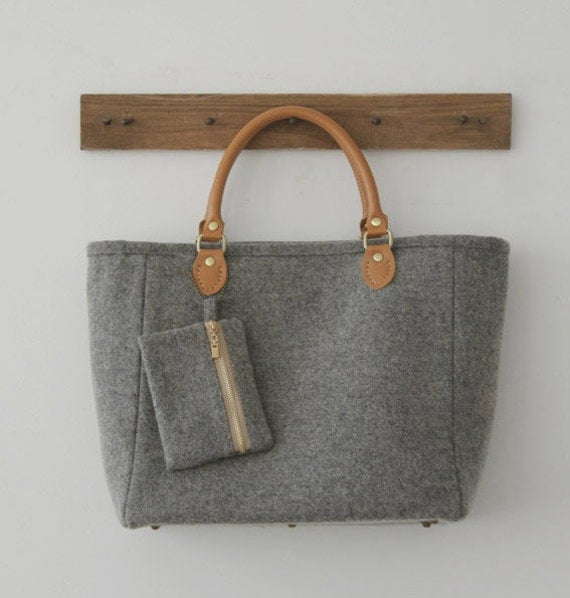 felt notebook bag