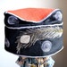 RESERVED FOR ANITA Handmade feather spring hat, summer feather hat