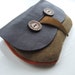 IPhone 4 case / smart phone, cell phone cosy / sleeve / purse / mini clutch / Owl 3