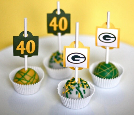 Items similar to Happy 40th Birthday, Green Bay Packer Fan... on Etsy