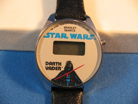 vintage bradley star wars watch