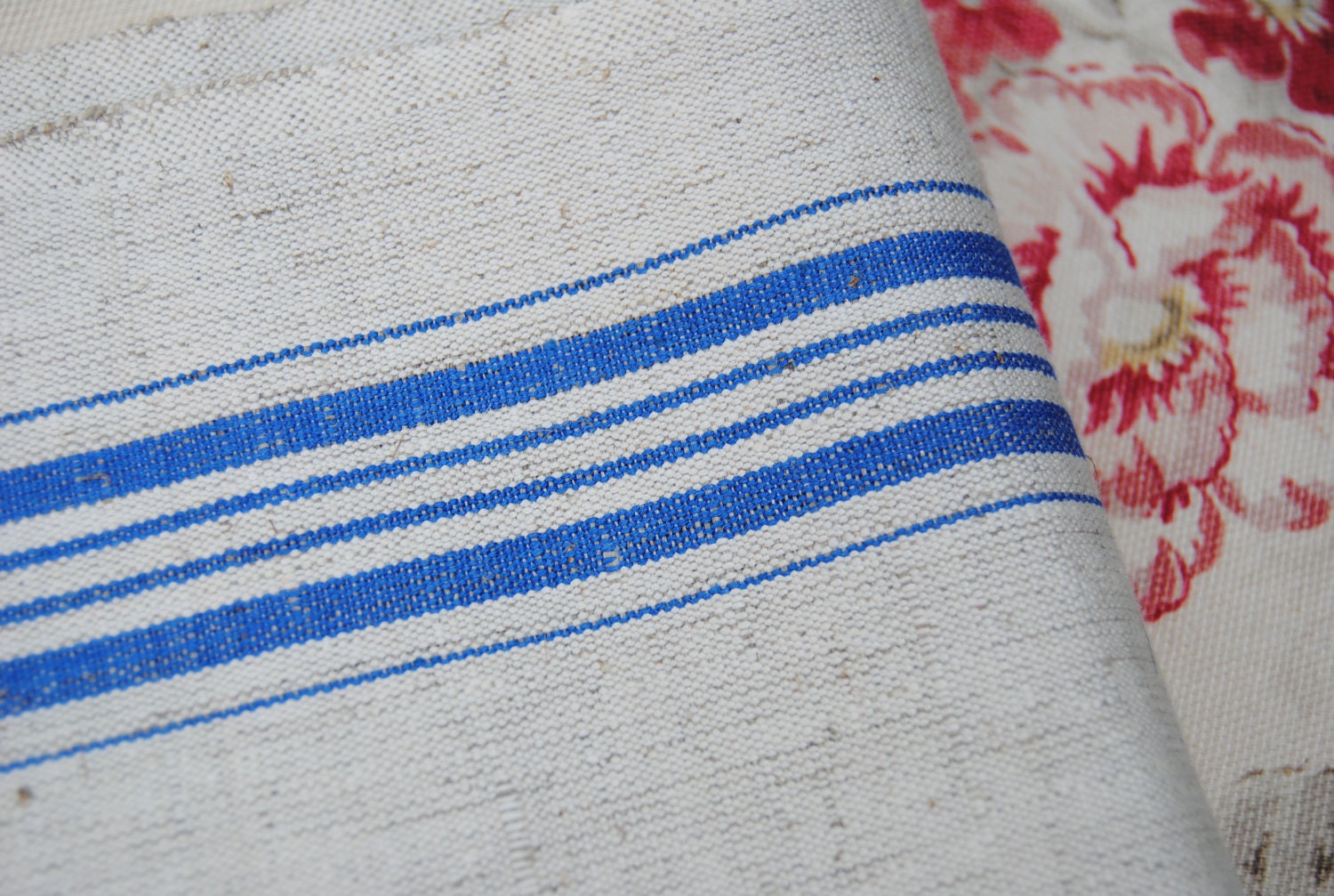 German Linen Tablecloth / Manglecloth Rolltuch