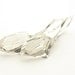 Bridal Earrings, Bridesmaid Jewelry, Wedding Jewelry, Swarovski Galactic Crystal Silver Shade sterling silver 925,