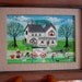 Original Primitive Oil Painting by BARBRA