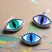 Third Eye Evil Eye Brooch Pin