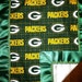 Green Bay Packers Baby Flannel & Satin Snuggle Blanket 14 X 18