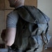 vintage swiss military backpack // vintage Backpack