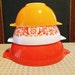 RESERVED - 3 Piece Pyrex Cinderella Bowl Set "Friendship"