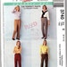 Misses' Classic Pants Pattern - Size 8, 10, 12 - McCall's 3740