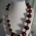 Hold For Wanda--Cherry Quartz w/Sterling Silver Necklace
