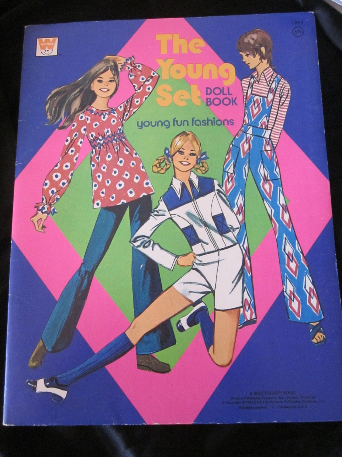 Uncut Paper dolls 1970's The Young Set Doll
