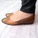 Vintage tan Golden leather flats