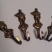 Charles Dickens Tony Weller Brass Coat Hooks
