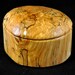 Rustic Spalted Maple Jewelry, trinket or key Box