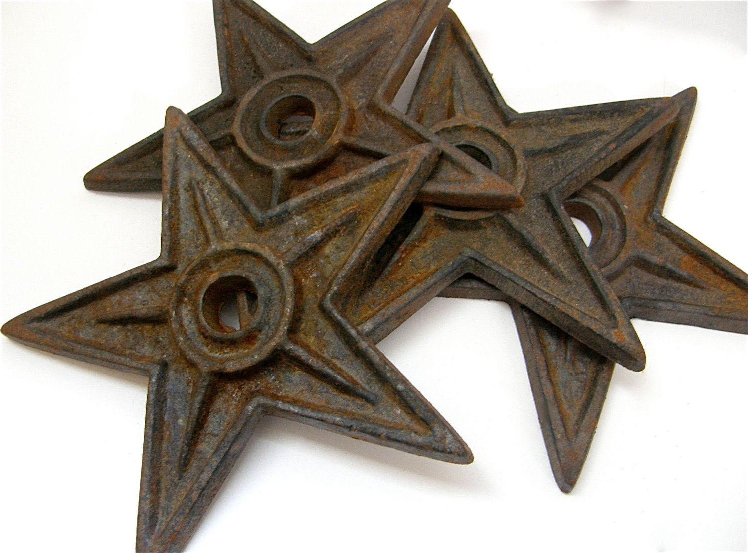 Architectural Salvage Star Anchor Plate