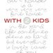 CLEARANCE Our House white - 2 kids - 8x10"