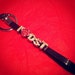 I "Heart" DST Rhinestone Wristlet Keychain Delta Sigma Theta