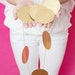 Gold dot maxi garland