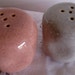 Russel Wright American modern pottery salt and pepper shakers