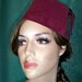 Dr. Who Fez. Maroon Fez with black tassel