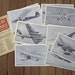 Original WWII Enemy plane photo pack. German, Japanese, and Italian military airplane cards.