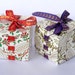 Black Friday / CyberMonday SALE Collapsible Favor Box & Gift Box with Ribbon - Set of 5 assorted Sheets