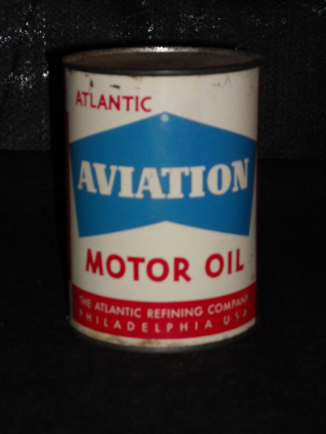 Vintage Aviation Motor Oil Can