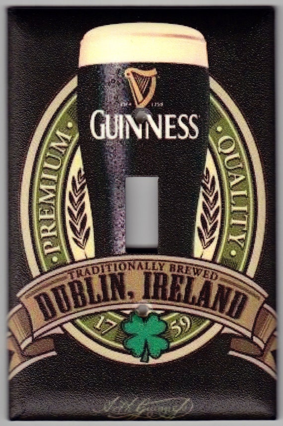 Guinness Irish Beer Brewed in Dublin Ireland / St.