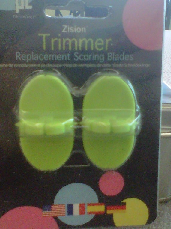 Items similar to Provo craft Zision trimmer replacement scoring blades